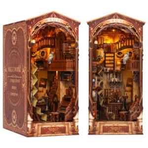 3D Wooden Lighted DIY Book Nook Kit Magic World